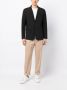 Herno Blazer met enkele rij knopen Zwart - Thumbnail 2