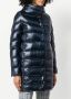 Herno pufferjack met veren Blauw - Thumbnail 3