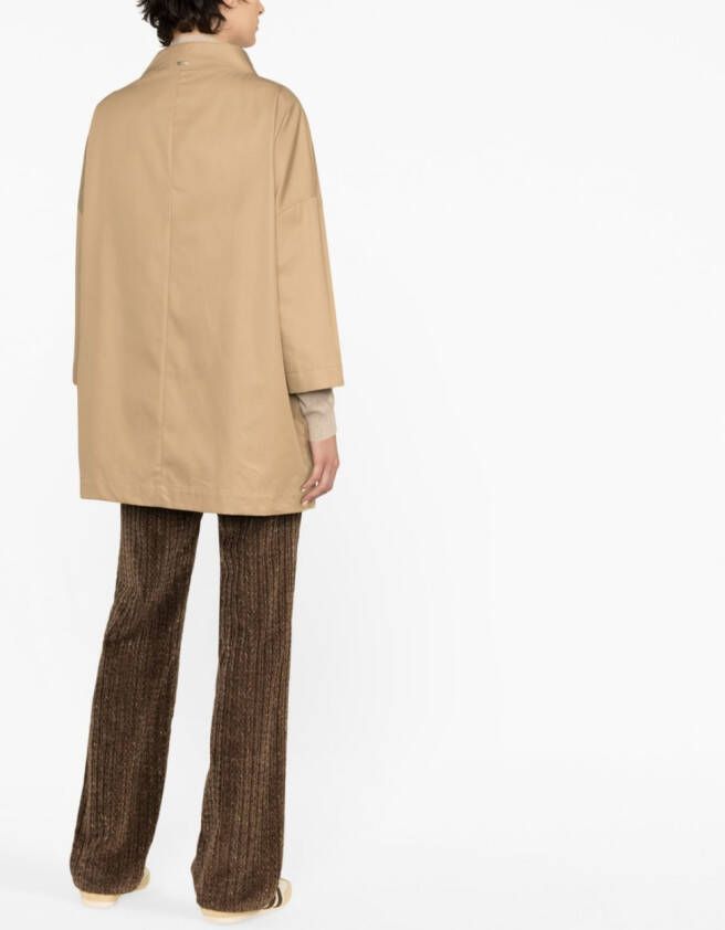 Herno Parka met sjaal Bruin
