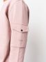 Herno Sweater met opgestikte zakken Roze - Thumbnail 5