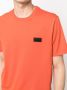 Herno T-shirt met logopatch Oranje - Thumbnail 5