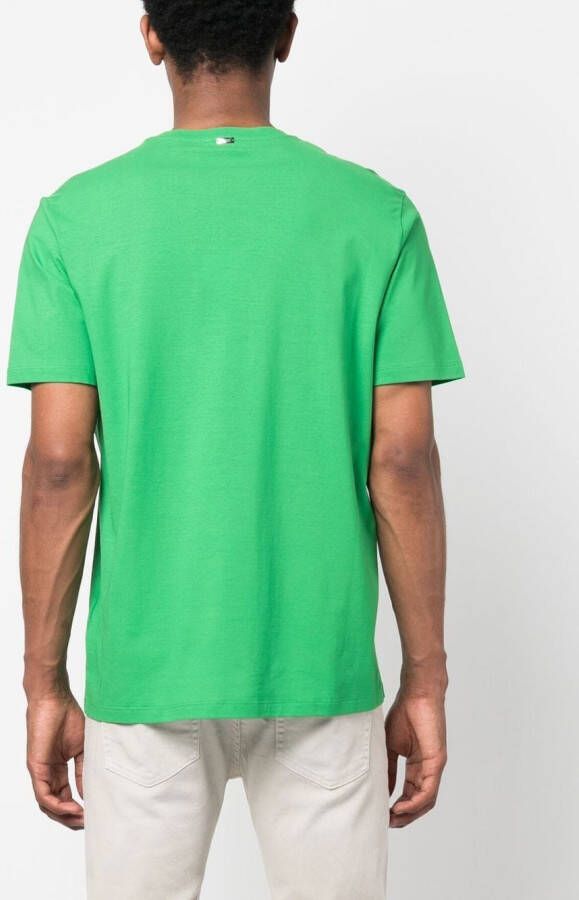 Herno T-shirt met ronde hals Groen