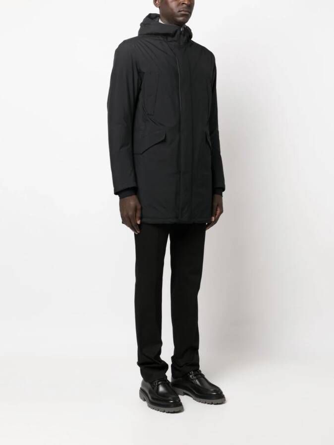Herno Parka met capuchon Zwart