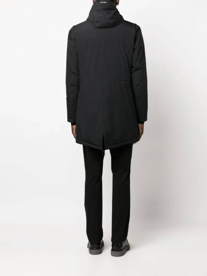 Herno Parka met capuchon Zwart