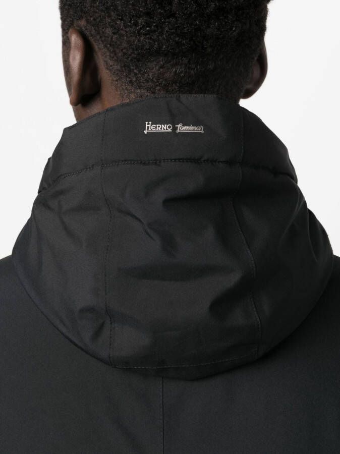 Herno Parka met capuchon Zwart