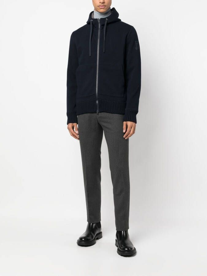 Herno Gewatteerd jack Blauw