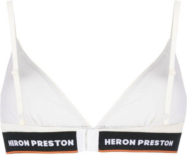 Heron Preston Bh met logoband Wit