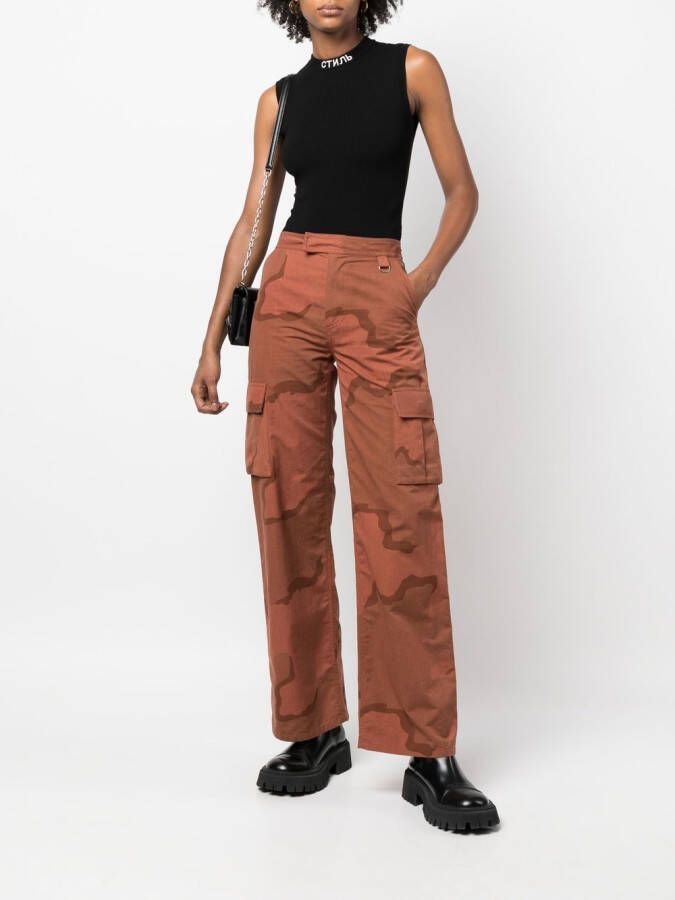 Heron Preston Body met print Zwart