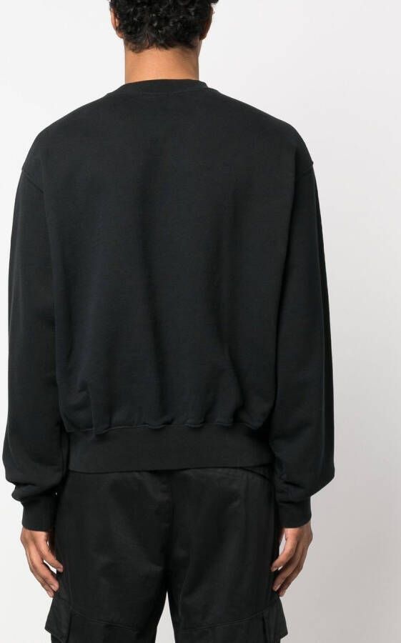 Heron Preston Sweater met print Zwart