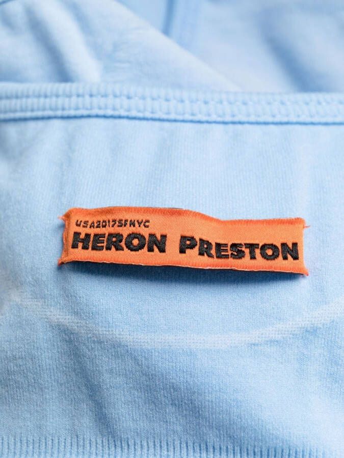 Heron Preston Cropped top Blauw