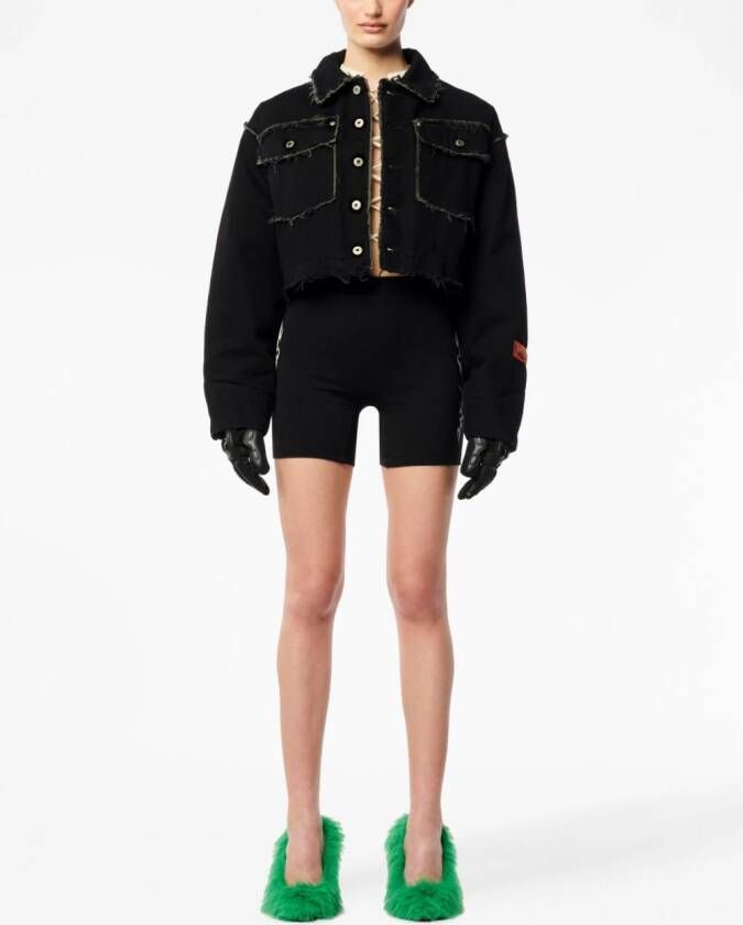 Heron Preston Denim jack Zwart