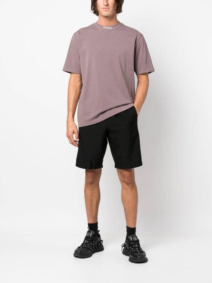 Heron Preston T-shirt met ronde hals Grijs