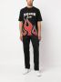 Heron Preston T-shirt met vlammenprint Zwart - Thumbnail 4