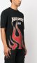 Heron Preston T-shirt met vlammenprint Zwart - Thumbnail 5