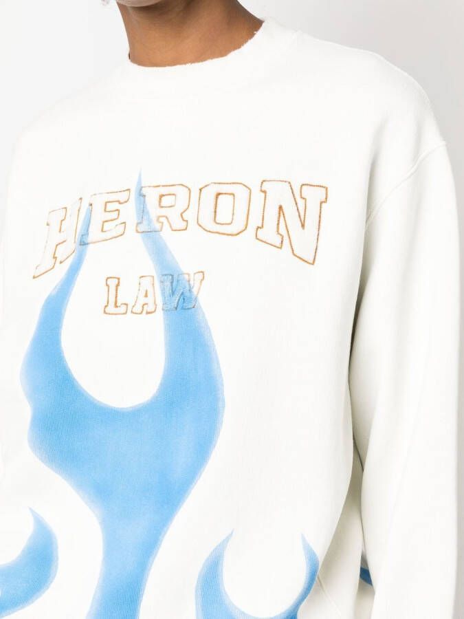 Heron Preston Sweater met ronde hals Wit