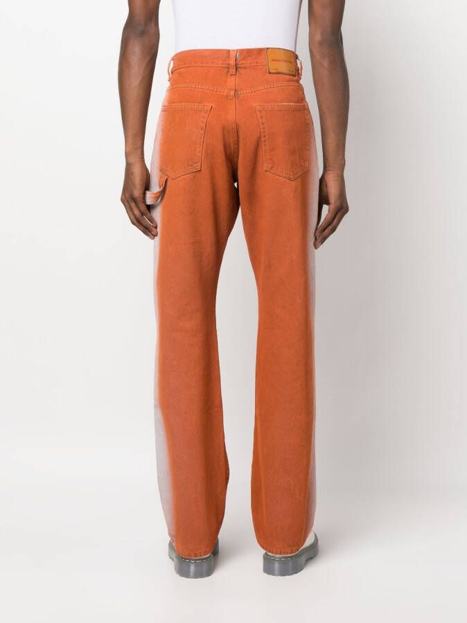 Heron Preston Straight jeans Oranje