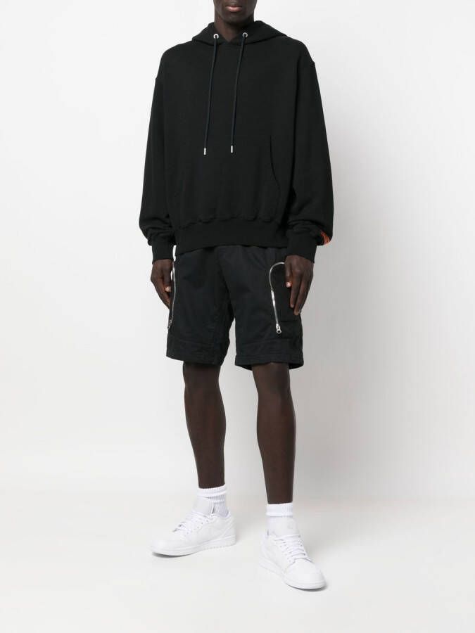 Heron Preston Hoodie met logopatch Zwart