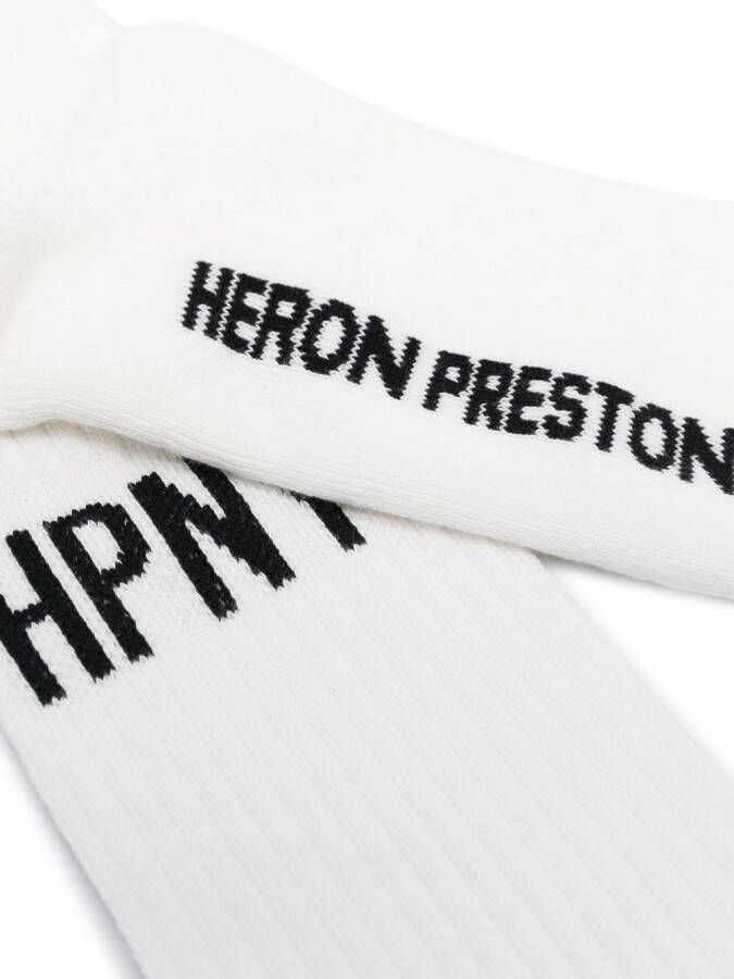 Heron Preston Lange sokken Wit