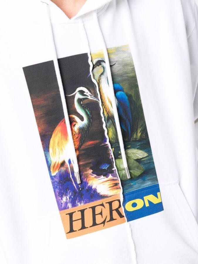 Heron Preston Katoenen hoodie Wit