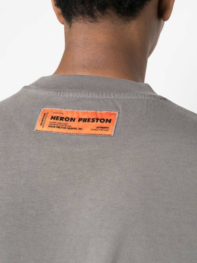 Heron Preston T-shirt met logopatch Grijs