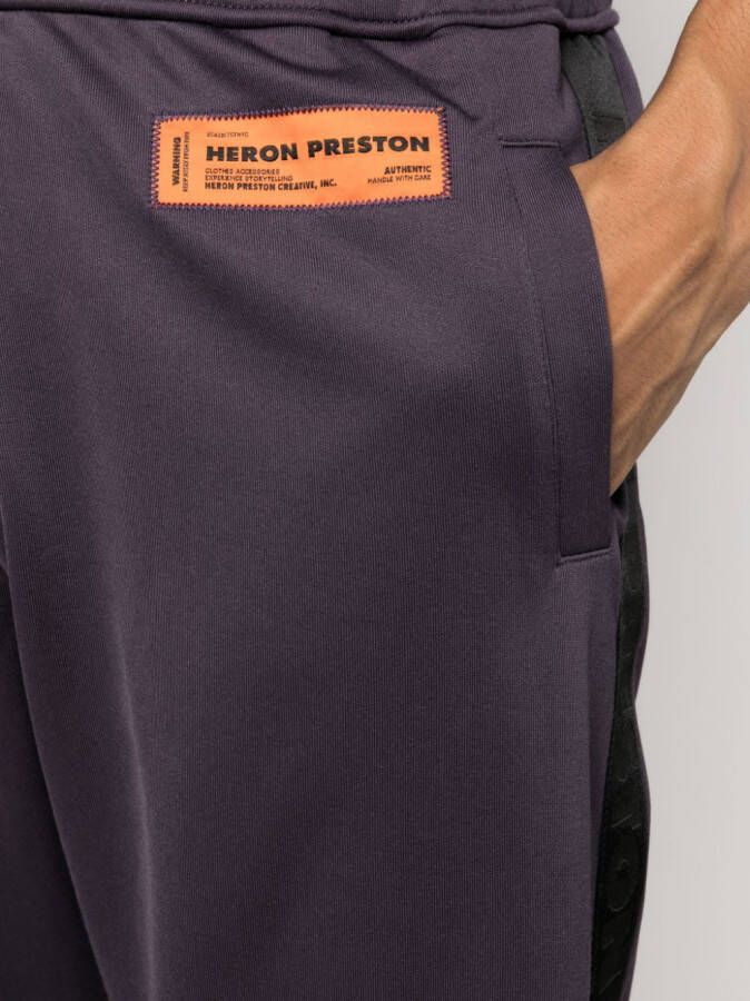 Heron Preston Trainingsbroek met logopatch Paars