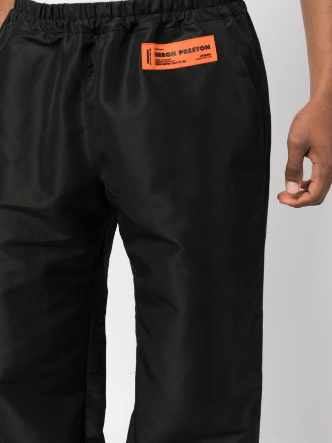 Heron Preston Broek met logopatch Zwart