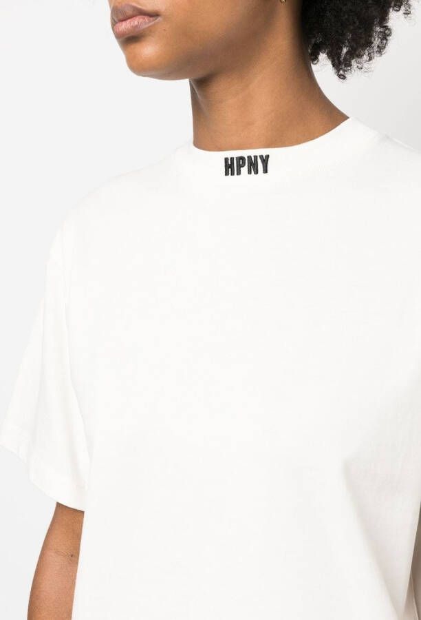 Heron Preston T-shirt met logoprint Wit
