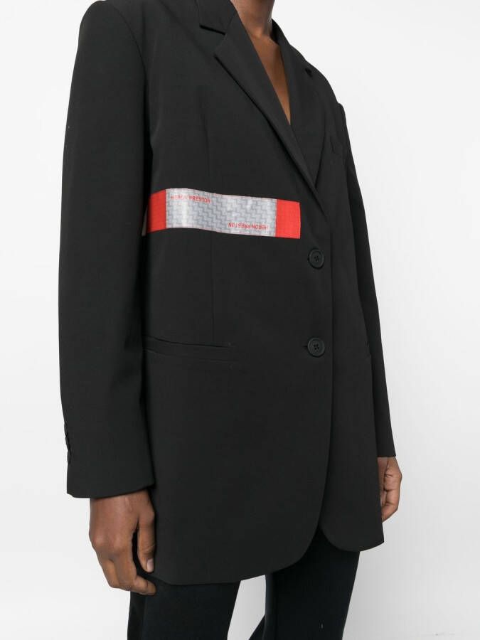 Heron Preston Blazer met logo Zwart