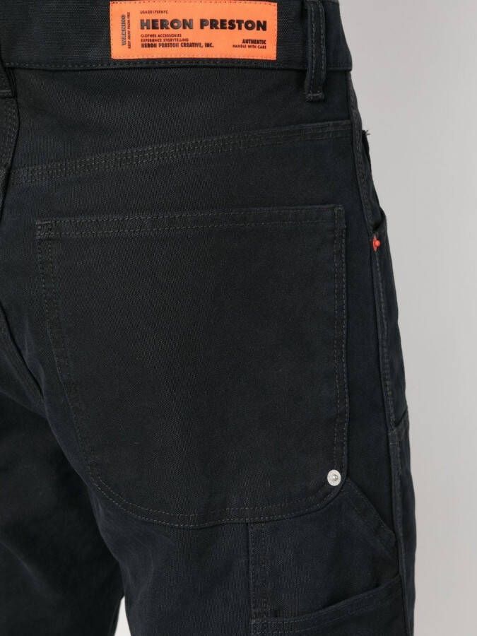 Heron Preston Mid waist jeans Zwart