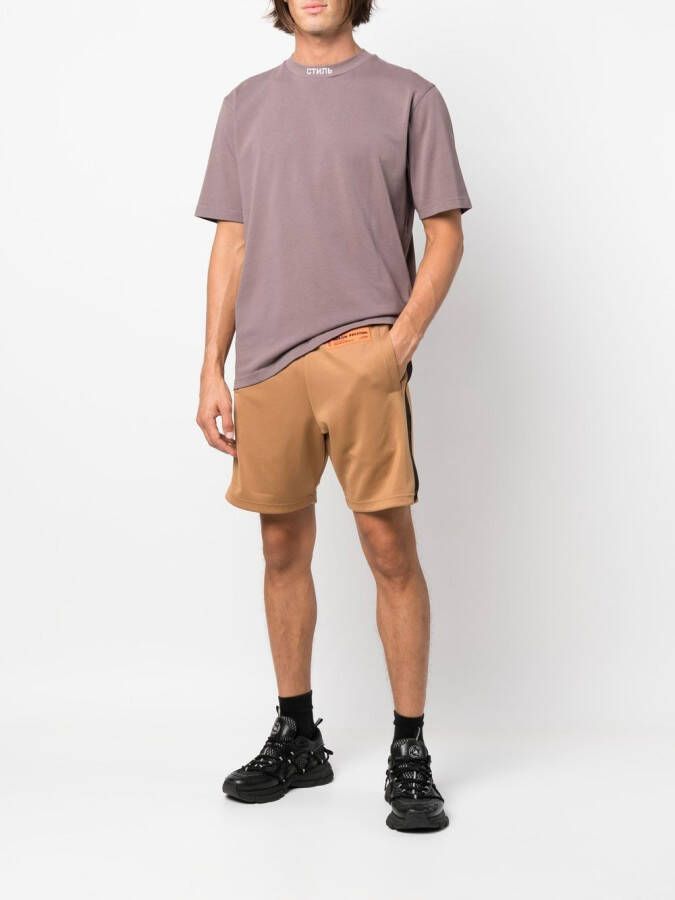 Heron Preston Shorts met logopatch Zwart