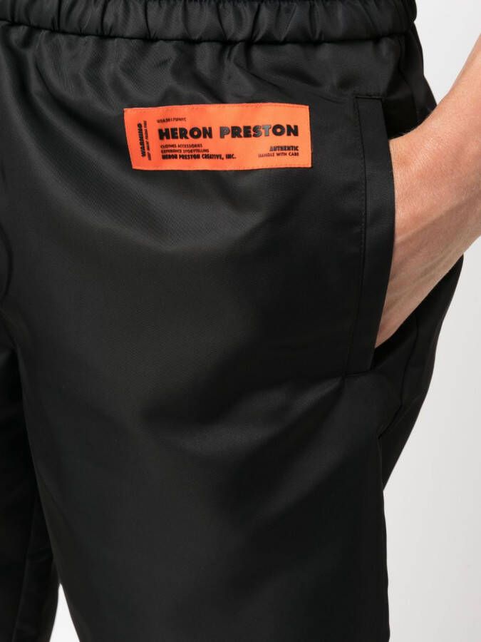 Heron Preston Shorts met logopatch Zwart