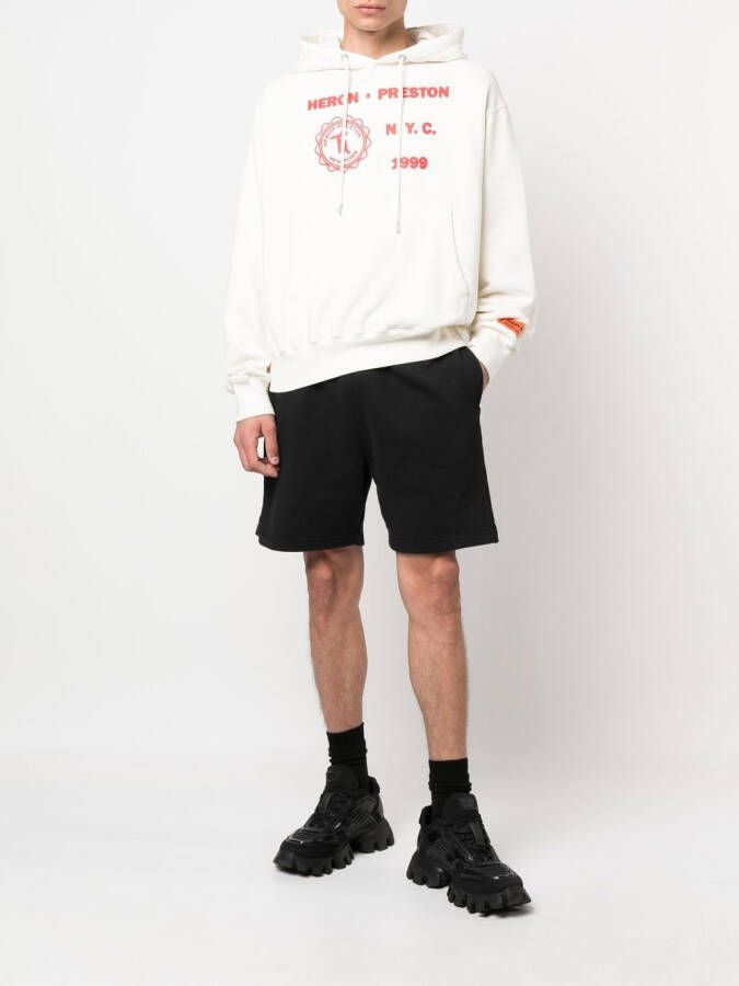 Heron Preston Shorts met logopatch Zwart