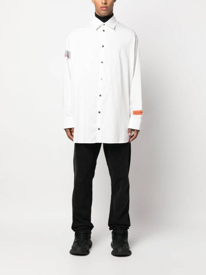 Heron Preston Overhemd met streepdetail Wit