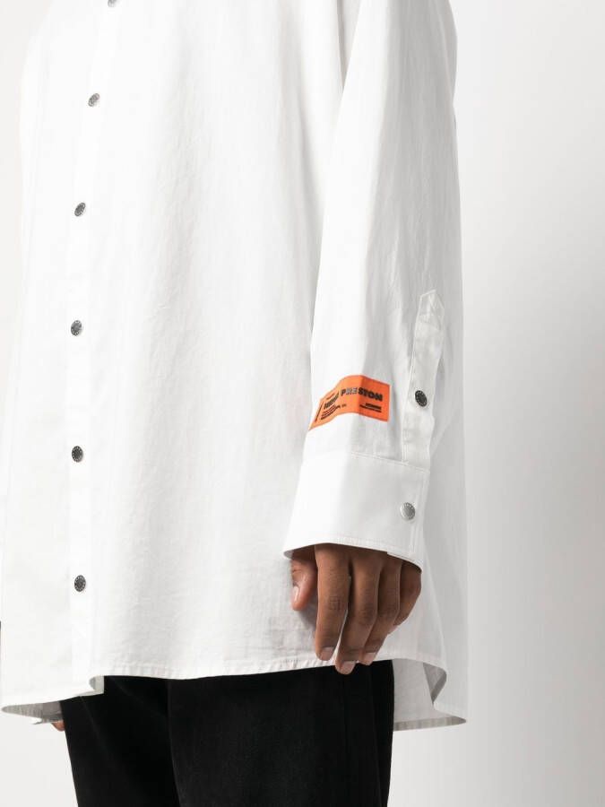 Heron Preston Overhemd met streepdetail Wit