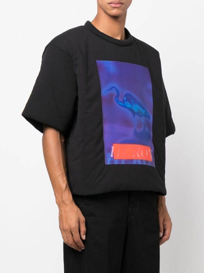 Heron Preston T-shirt met grafische print Zwart