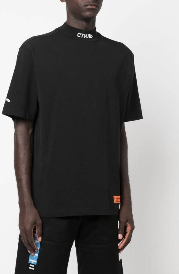 Heron Preston T-shirt met logopatch Zwart