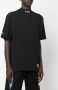 Heron Preston Logo Coltrui Katoenen T-Shirt Zwart Black Heren - Thumbnail 3