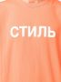 Heron Preston T-shirt met logoprint Oranje - Thumbnail 6