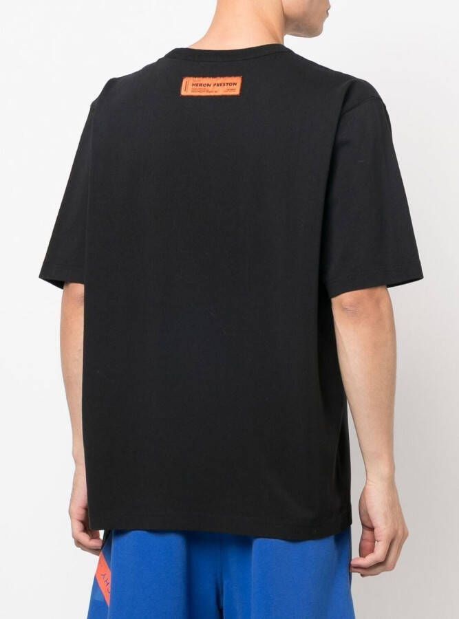 Heron Preston T-shirt met print Zwart