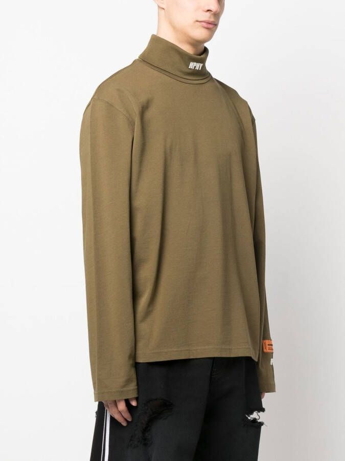 Heron Preston Top met logoprint Groen