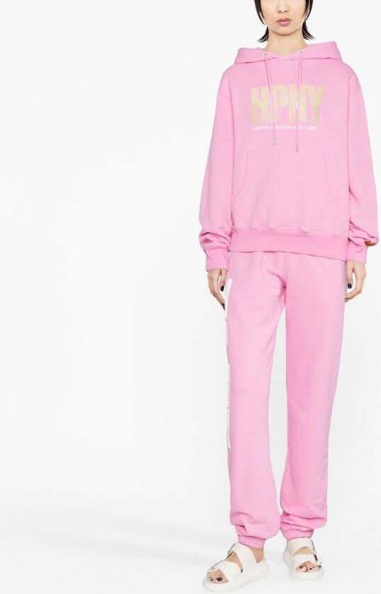 Heron Preston Trainingsbroek met logoprint Roze