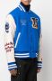Heron Preston Universiteitsjack met patches Blauw - Thumbnail 3