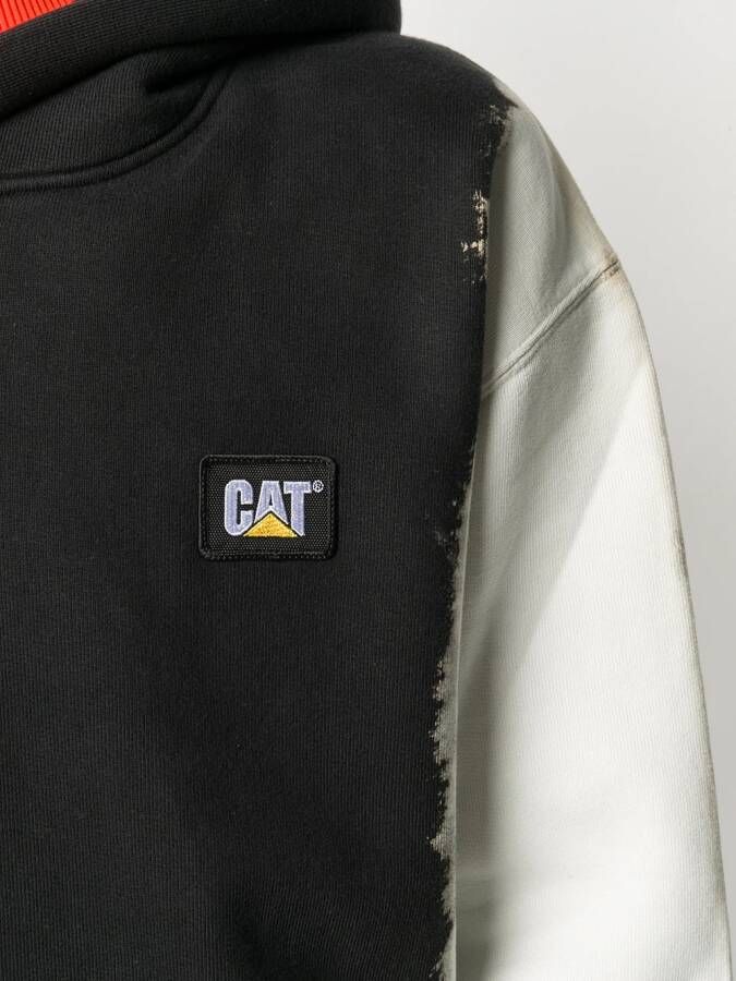 Heron Preston x Caterpillar hoodie Zwart