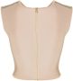 Herve L. Leroux Cropped top Beige - Thumbnail 2