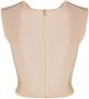 Herve L. Leroux Cropped top Beige - Thumbnail 2