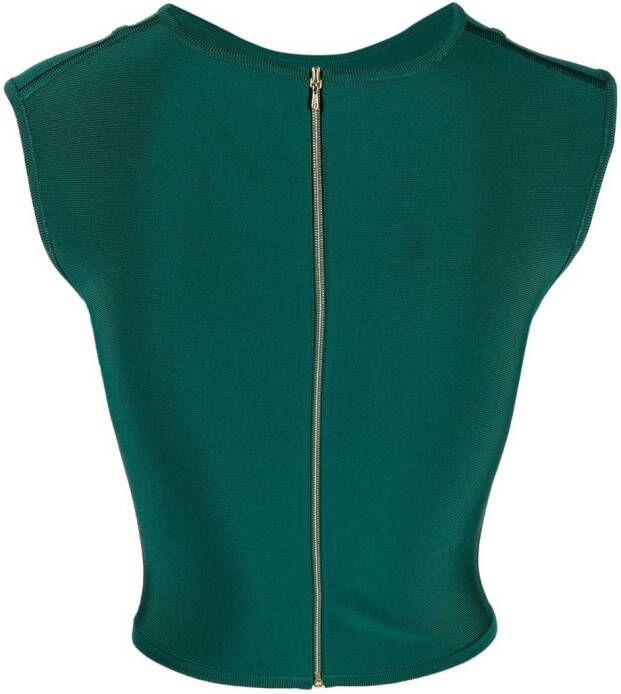Herve L. Leroux Cropped top Groen