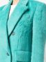 Hevo Mantel met dubbele rij knopen Blauw - Thumbnail 5