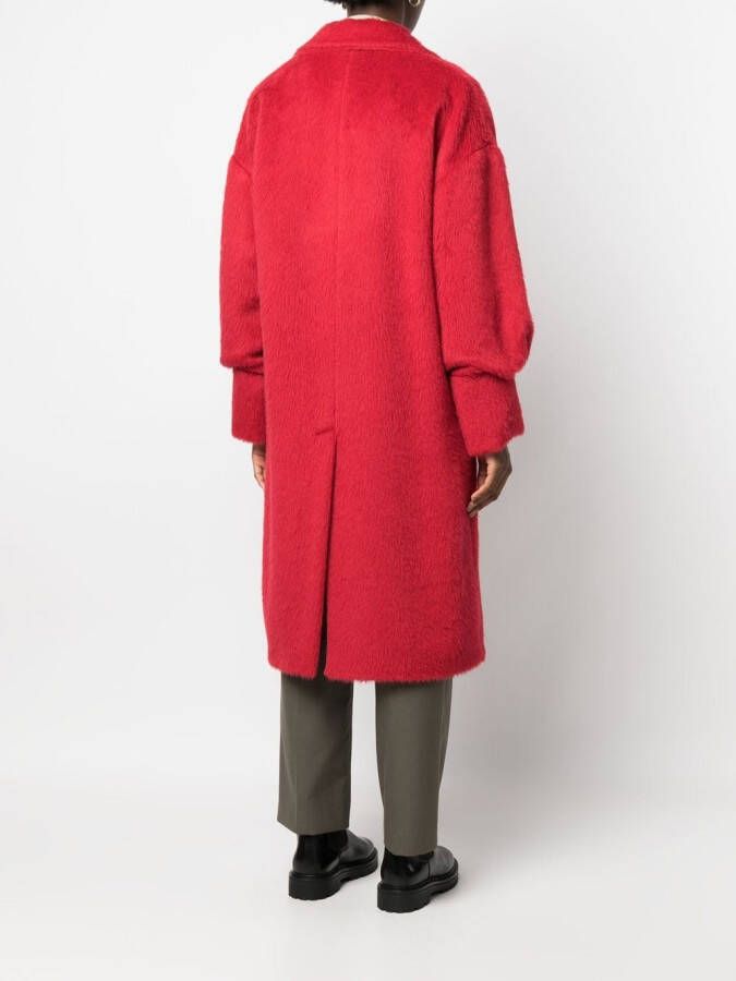 Hevo Jas met enkele rij knopen Rood
