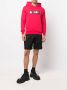 Hide&Jack Hoodie met logo Rood - Thumbnail 2