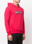 Hide&Jack Hoodie met logo Rood - Thumbnail 4